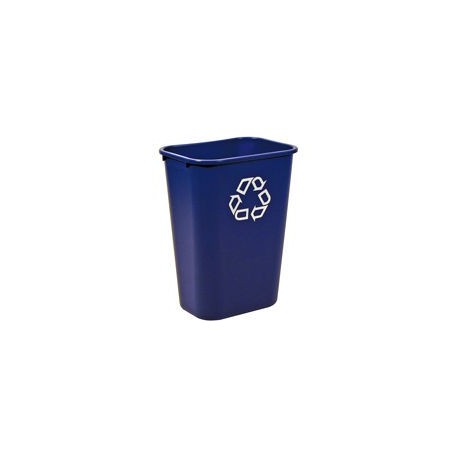 Contenedor Escritorio para Reciclar Grande con el Logotipo universal de reciclaje capacidad 39 lt 